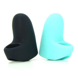 Ayu Mini Finger Vibe Set in Black and Tease Me Turquoise