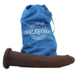 TRUSKYN The Tru Ride Slim 9 Inch Dildo in Chocolate