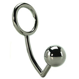 Tom of Finland Steel Cock Ring with Anal Ball