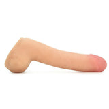 CyberSkin Slimline Cyber Cock with Balls in Light Flesh