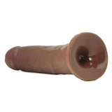 King Cock 8" Dildo in Brown