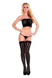 4 Pc. Sexy Tube Top Set in OS