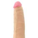 The Realistic Slim Vibrating 9 Inch UR3 Cock in White