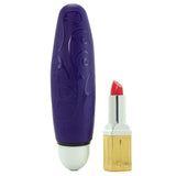 Joystick Comfort Velvet Silicone Mini Vibe in Violet