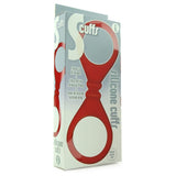 SCuffs One Piece Silicone Cuffs in Red