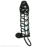 Mack Tuff Vibrating Cock Cage in Black