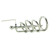 Gates of Hell Cock Cage with Urethral Sound