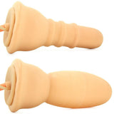 Maxx Men Inflatable Vibrating Ripple Plug in Flesh