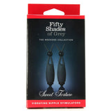Sweet Torture Vibrating Nipple Stimulators in Grey
