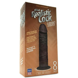 The Realistic 8 Inch UR3 Vac-U-Lock Cock in Black