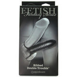 Fetish Fantasy Ribbed Double Trouble Dildo