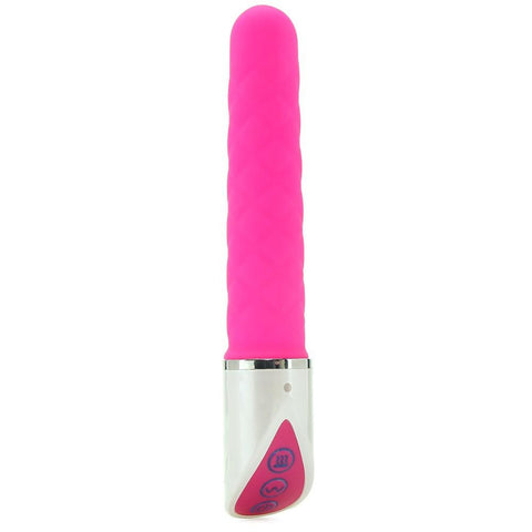 Summer Lovin' Warming Silicone Vibe in Pink