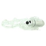 The MachO Vibrating Cock Cage in Clear