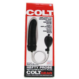 Colt Hefty Probe Inflatable Butt Plug in Black