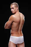 White Microfiber Trunk in S/M
