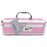 Lockable Small Vibrator Case in Pink