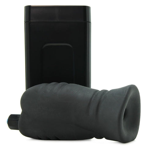 UR3 Vibrating Chain Links Stroker in Black