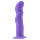 D1 DIL Silicone Dildo in Neon Purple