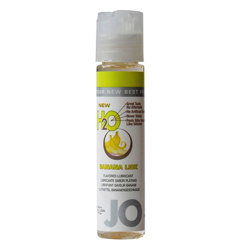 H2O Banana Lick Flavored Lubricant in 1oz/30ml