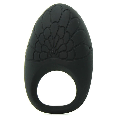 Omni 20 Mode Silicone Cock Ring and Clitoral Vibe in Black