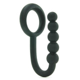 Fetish Fantasy Elite Ball Cinch with Anal Bead in Black