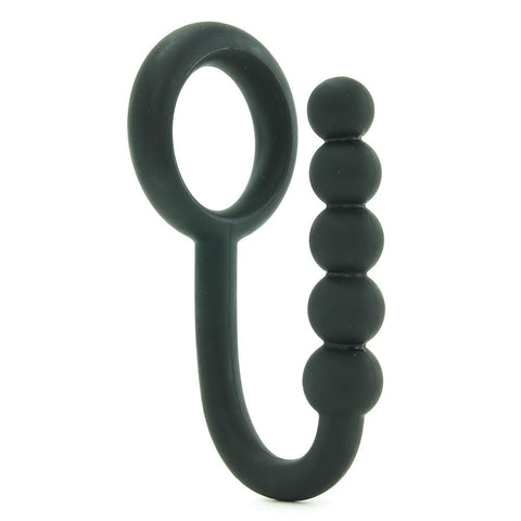 Fetish Fantasy Elite Ball Cinch with Anal Bead in Black
