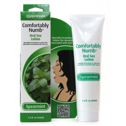 Comfortably Numb Oral Sex Lotion 1.5oz/44ml in Spearmint
