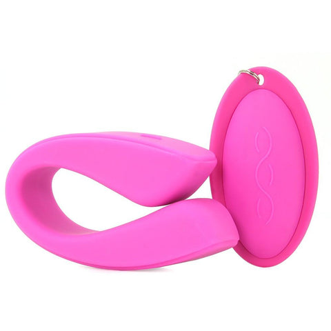 Sexy U Silicone Remote Couples Vibe in Pink