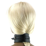 Bondage Basics Leather Collar in Black