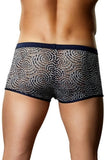 Swirl Lace Cutout Mini Short in L