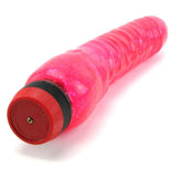 Curved 8.5 Inch Penis Vibe in Hot Pink