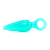 Jolie Pleasures Mini Jelly Butt Plug in Aqua