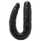 King Cock Large Double Trouble Dildo in Black