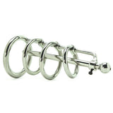 Gates of Hell Cock Cage with Urethral Sound
