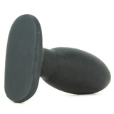 Platinum Silicone The Tru Plug Smooth in Black
