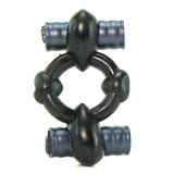 All Nighter Dual Wireless Cock Ring in Black