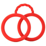 Surenda Silicone Cuffs in Red