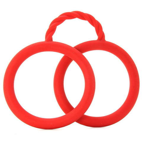 Surenda Silicone Cuffs in Red