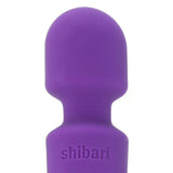 Mini Halo Wireless 20X Silicone Massager in Purple