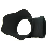 Rock Hard Silicone Ring & Ball Stretcher in Black