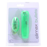 Climax Bullets 10X Super Vibrating Bullet in Green