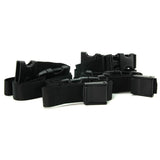 Plush Seduction Cuff Kit in Microfiber Black