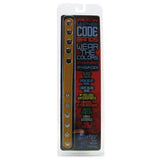 Leather Code Band Watersports in Yellow