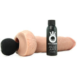 King Cock 10" Squirting Cock with Balls in Flesh