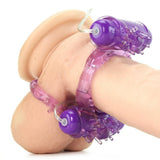 The MachO Maximum Action Remote Cock Ring in Purple