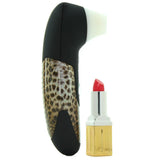 Womanizer Clitoral Stimulator in Black/Leopard