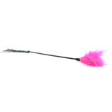Fetish Fantasy Feather Tickler Whip in Pink