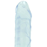 Basix 12 Inch Mega Dildo in Clear
