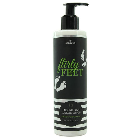 Flirty Feet Sweet Peppermint Massage Lotion in 8oz/237ml