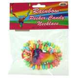 Rainbow Pecker Candy Necklace